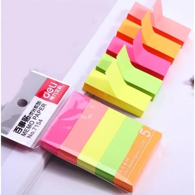 Picture of Office Stationery 5 Color Pet Arrow Index Sticky Notes