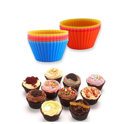 Picture of Silicone Cupcake Cases 6 Pcs