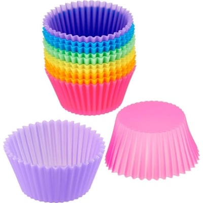 Picture of How to Bake With Silicone Cupcake 6 Pcs