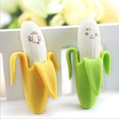 Picture of Banana rubber toys for kids 1 Pcs