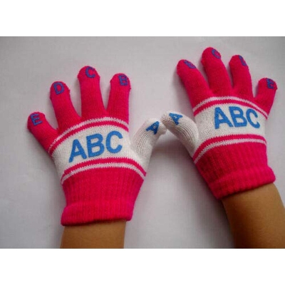 Picture of 1 Pair Popular fall and winter children gloves ABC