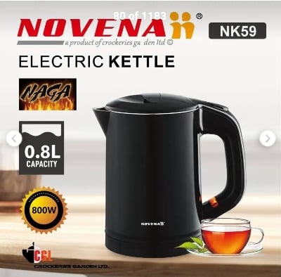 Picture of 0.8 Liter NOVENA Automatic Electric Kettle NK59 Multicolor