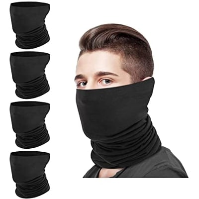 Picture of Half Face Handkerchief Black