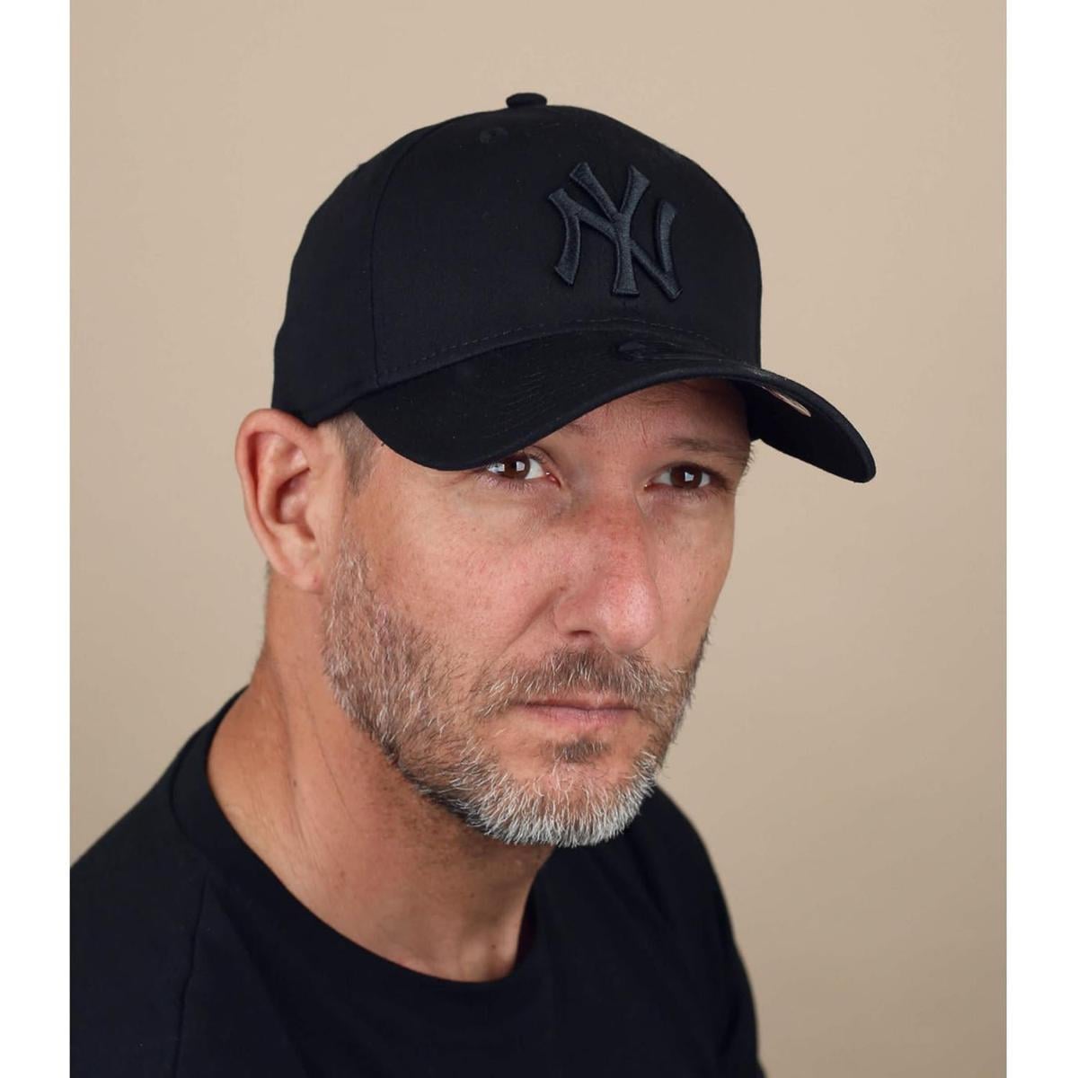 Picture of lavish Designe -Logo Printed Cotton Cap for Men - Black - Elegant and Refined - Modern Vibe - Style & Luxe - Black