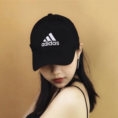 Picture of Women Embroidery Sports Sun Hat - Black
