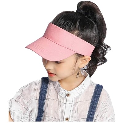 Picture of Sun Visor Golf Cap For Woman - Pink