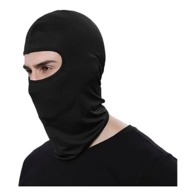 Picture of Balaclava Face Bandanas for Bike Riding (Black) - Black