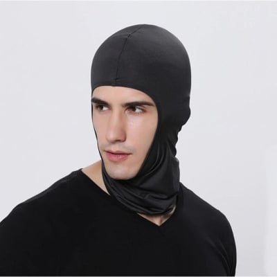 Picture of Multi-use Tube Scarf Bandana Head Face  Neck Gaiter - Black