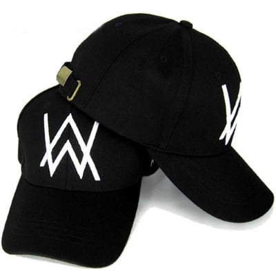 Picture of DJ Alan Walker Hat Men Streetwear Rapper Cap Snapback Baseball Caps - Black