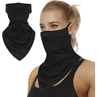 Picture of Motorcycling Bandana for Men/Women Workout - Black