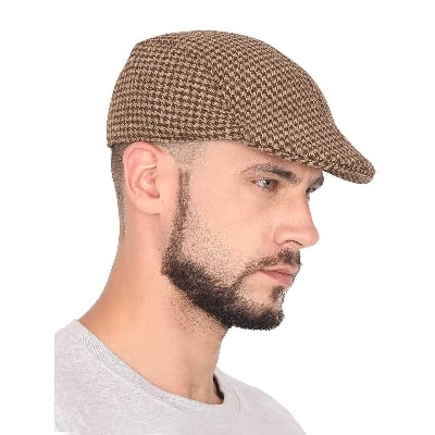 Picture of Black  Golf Cap For Men