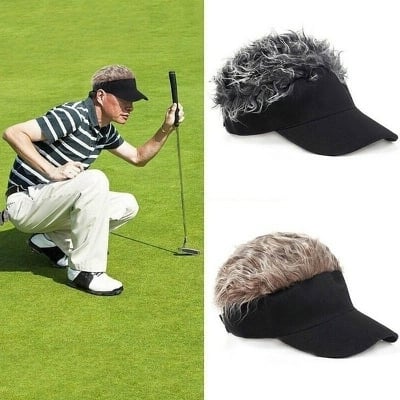 Picture of Hair visor cap - Black