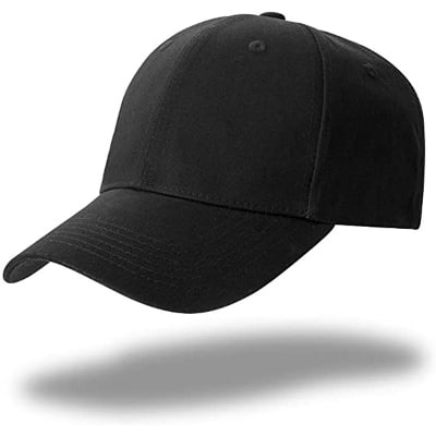Picture of Black Korean Cap For Men - Black