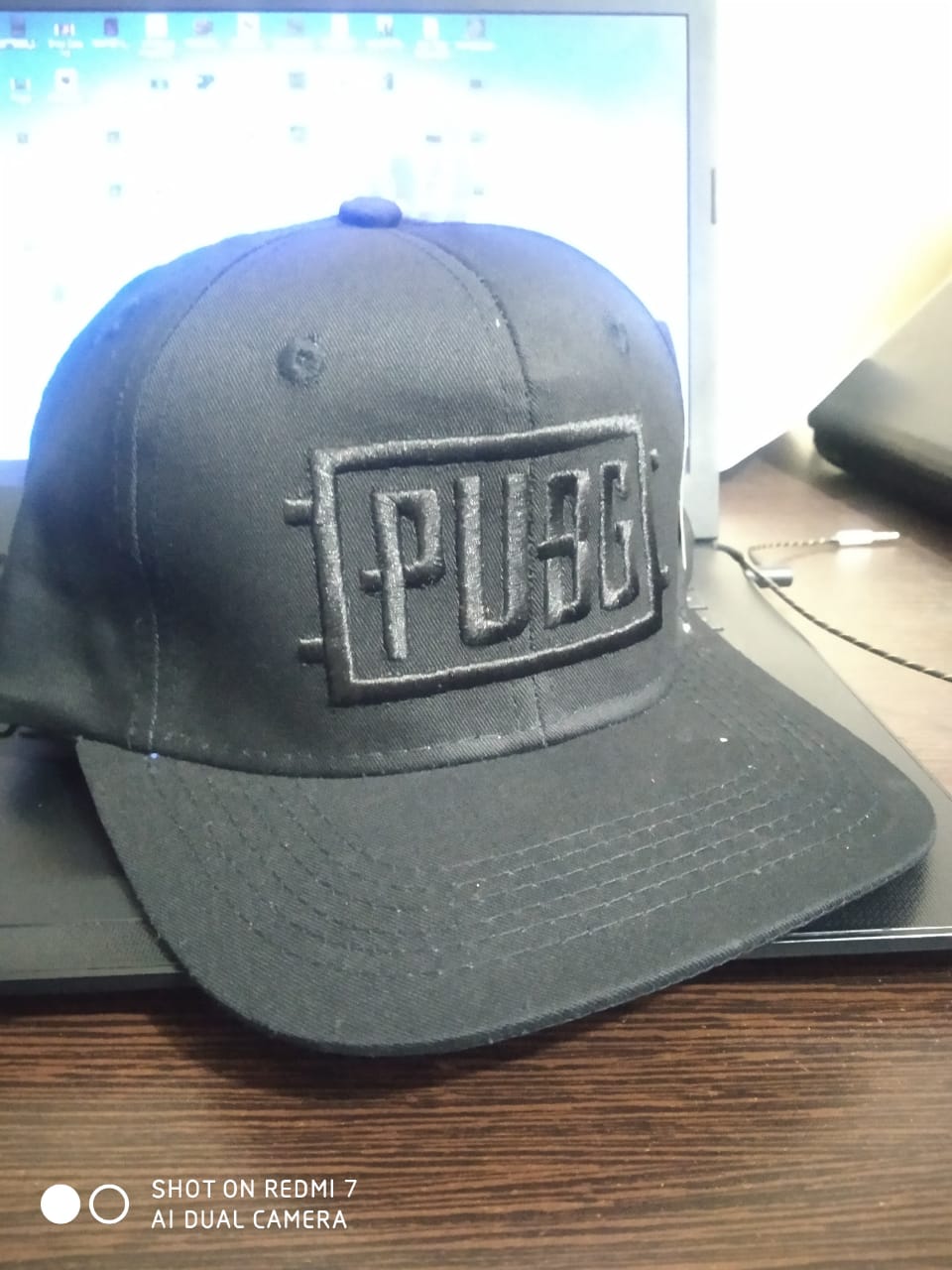 Picture of Black PUBG Stylish Cap for Men - Black