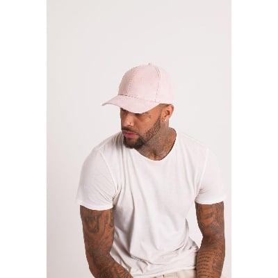 Picture of Solaris Unisex Pink Baseball Cap Classic Cotton Adjustable Plain Dad Hat for Men Women - Pink