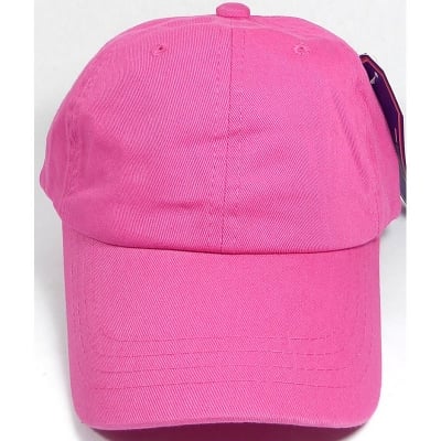 Picture of Baseball Caps Plain - Pink