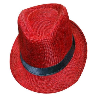 Picture of Spring Summer Retro Men's Hats - Red