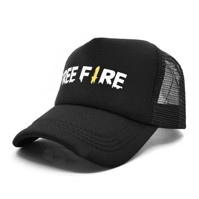 Picture of FreeFire Baseball Cap Hat Sport Black Caps Hat for Men Black Cap - Black