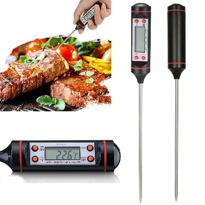Picture of Hot Milk/Food/Bath Tub Water Thermometer Temperature Bathing Water Thermometer Instant Kids Food Ins