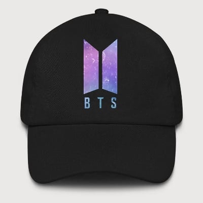 Picture of BTS Half Net Fashionable Styles Cap For Men - Black
