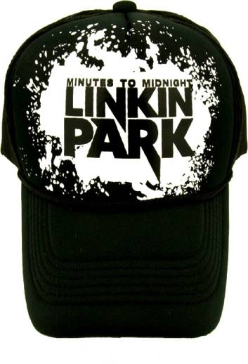 Picture of Printed Half Net Cap - Baseball Style Cap For Boys And Girls Cap - Black