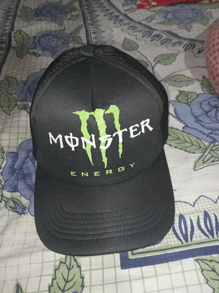 Picture of Half Net Fashionable Styles Cap For Men - Black