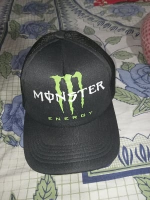 Picture of Half Net Fashionable Styles Cap For Men - Black
