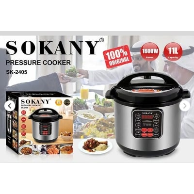 Picture of 11 Liter Sokany 1600 WATT Electric Pressure Cooker SK-2405 Multicolor