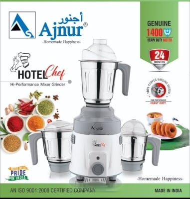 Picture of 1400 WATT Ajnur Hotel Chef Blender Plus Mixer Grinder 