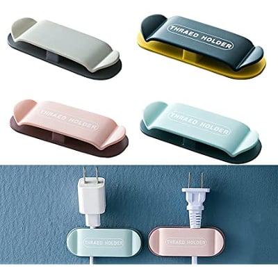 Picture of Hook 4 Pack Cable Cord Organizer Cable Clips