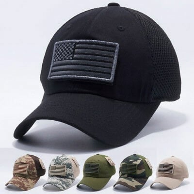 Picture of Baseball US American Flag Caps For Men And Women