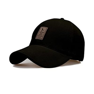 Picture of Black Stylish Cap for Men - Black