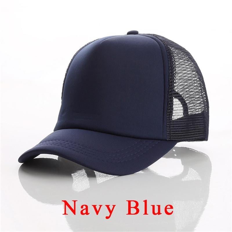 Picture of Navy Blue Net Cap For Boy - Navy Blue