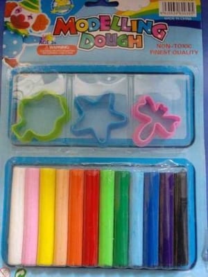 Picture of 12 Color Play Dough Slime