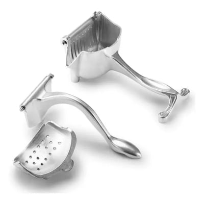 Picture of Multifunctional Real Aluminum Manual Juicer Hand Squeezer Fruit Juice Manual Juice Machine Orange Lemon Smoothie Citrus Juicer Press Fruit Machine Silver