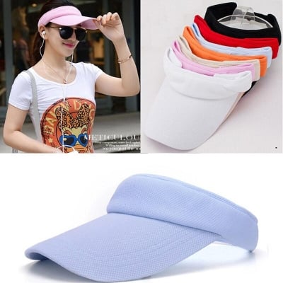 Picture of Unisex Tennis Caps Stylish Beach Sports Sun Visor Hat