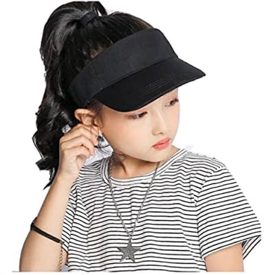 Picture of Sun Visor Hat Golf Tennis Cap Without Top Crown Outdoor Travel