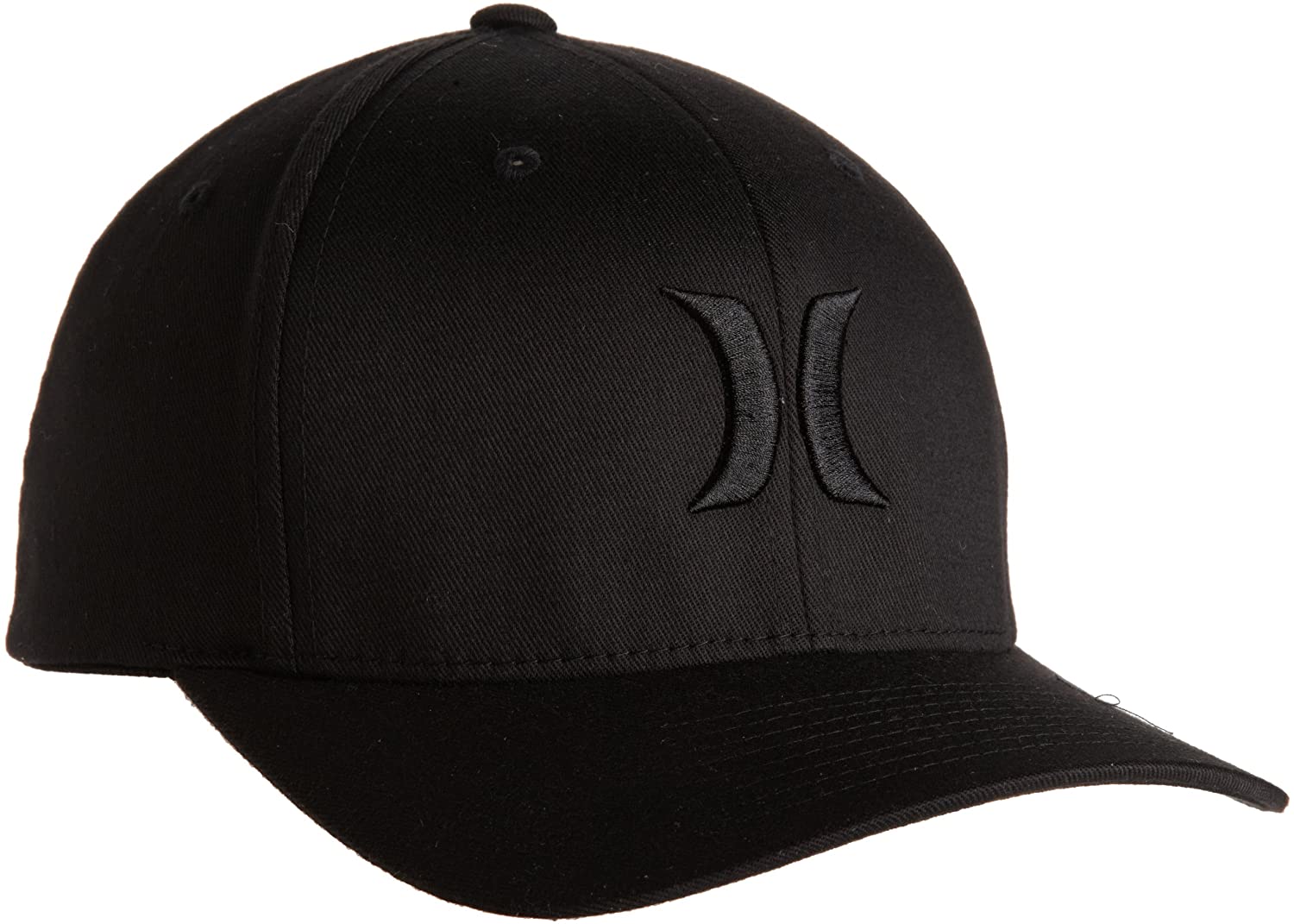 Picture of Hurley Men's One and Only Black Flexfit Hat - Black