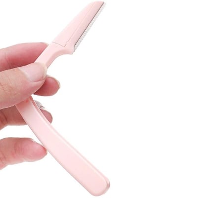 Picture of 4pcs Trimmer Face Hair Razors Women Eyebrow Shaver Hair Removal Makeup Tools. - Multicolour