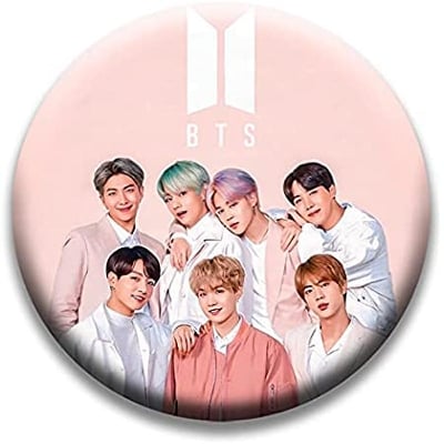 Picture of 2pcs BTS Bangtan boys Tinplate Brooch Pin Badge