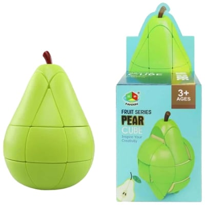 Picture of Cubo Rubik Fanxin Pear Pera 3x3 Fruta + Regalo - Green