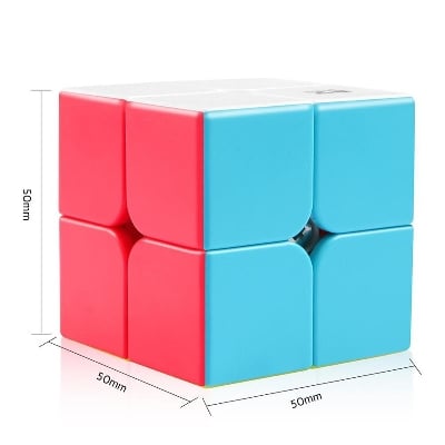 Picture of 2X2 Qi Yi Cube Multicolored Rubik'S Cube.