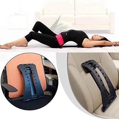 Picture of NYT Back Massage Magic Stretcher Fitness Equipment Stretch Relax Mate Stretcher Lumbar Support Spine Pain Relief Chiropractic