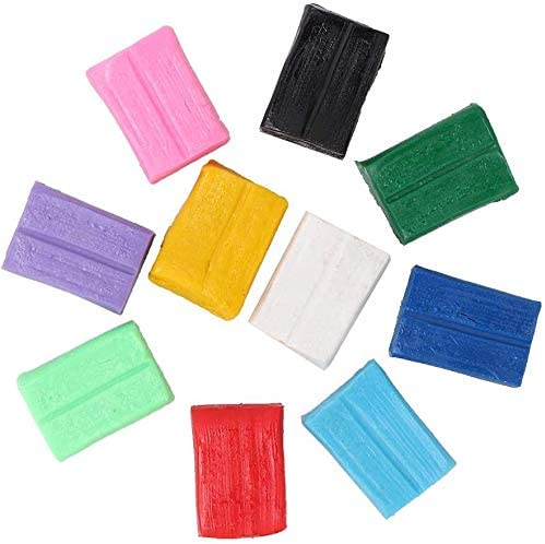 Picture of Arham Mktg Set 12 Different Color Fluffy Foam Clay with Tools, Pack of 12 (1 Piece Each Color)