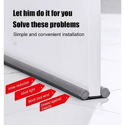 Picture of win Draft Guard Wind Dust Blocker Sealer Stopper Insulator for Door Windows