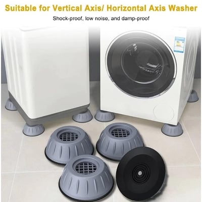 Picture of Rubber Grey Washing Machine Holder