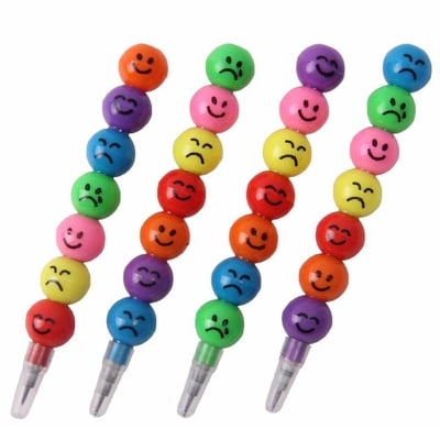Picture of (4pcs)Baby Education Gift new 7 colours pencil.