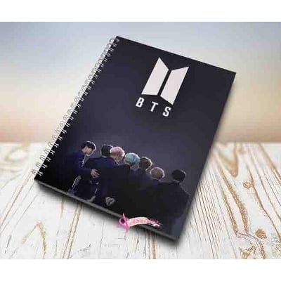 Picture of BTS Notebook HD Print Waterproof Double Spiral
