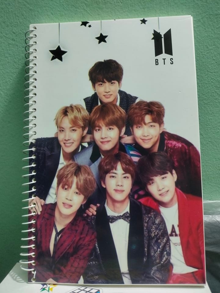 Picture of BTS Notebook HD Print Waterproof Double Spiral