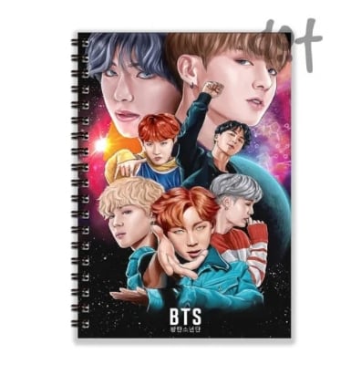 Picture of BTS Notebook Dairy.